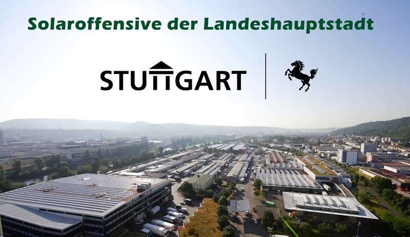 Neue Solaroffensive der Landeshauptstadt Stuttgart