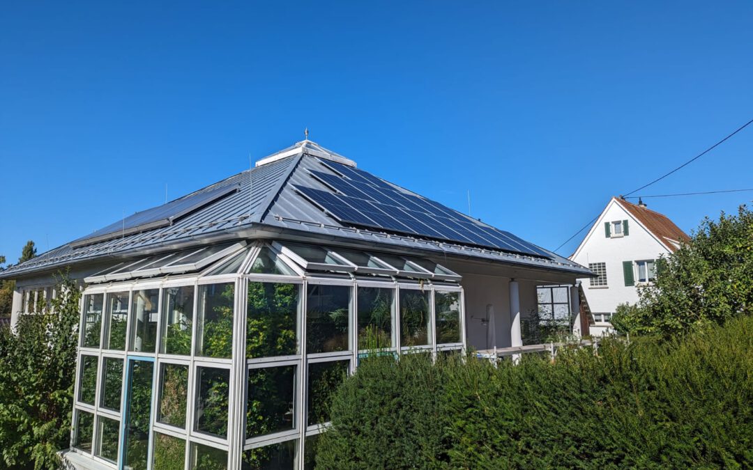Wohnhaus in Wannweil mit Ladesäule